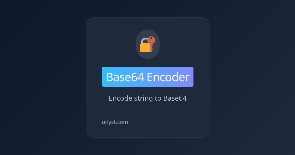 base64-encoder-utlyst-utlyst